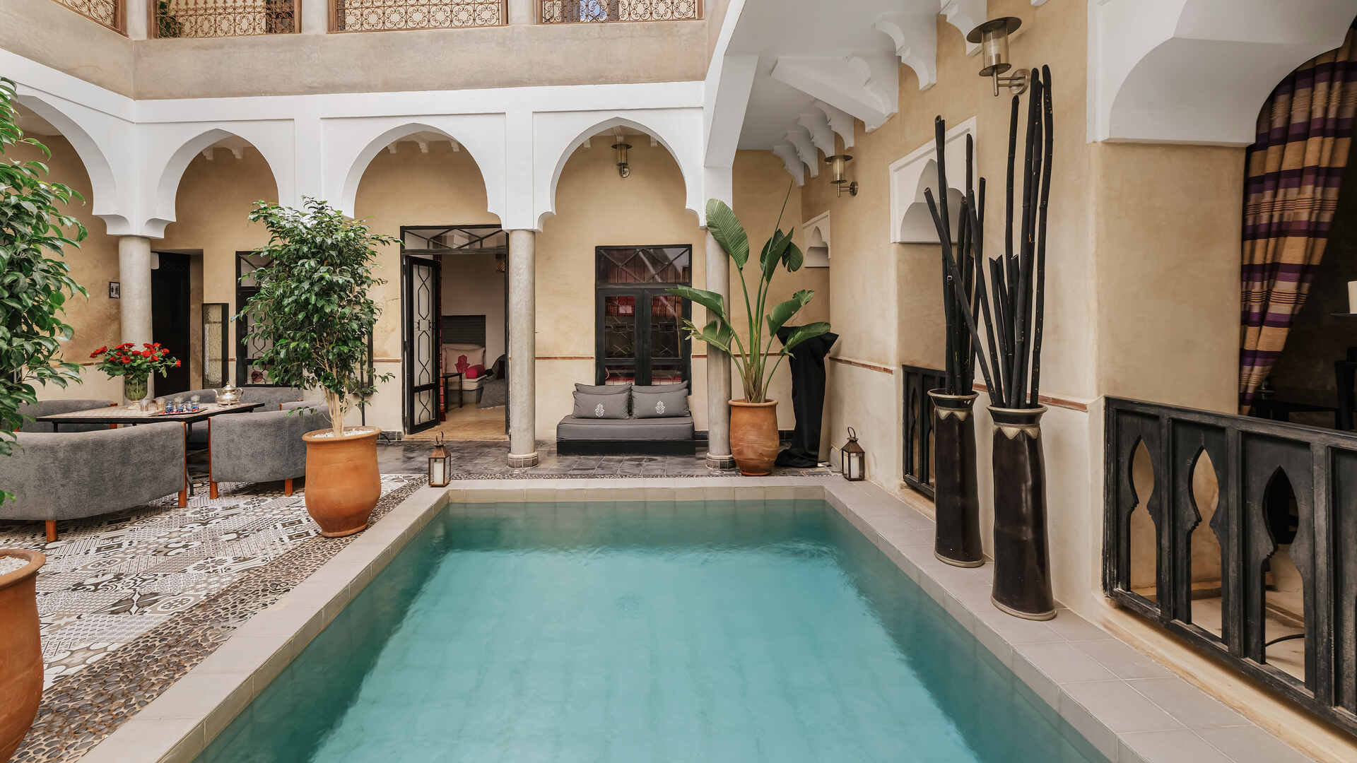 Riad DAR EL MASA MARRAKECH patio